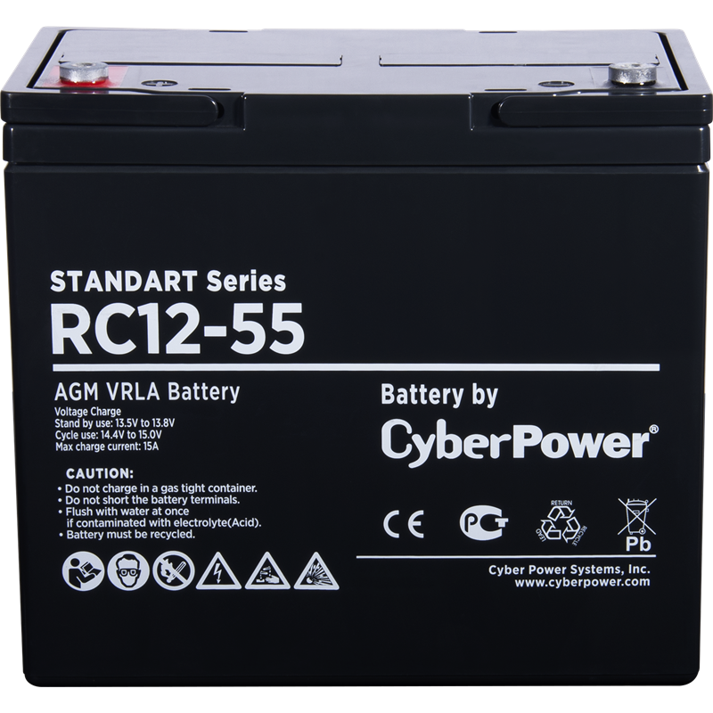 Батарея аккумуляторная для ИБП CyberPower Standart series RС 12-55 