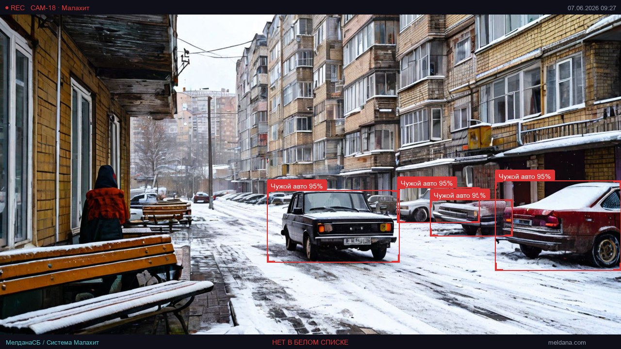 Контроль номеров на парковке ЖК в Новокузнецке — от 2 100 ₽/въезд/мес