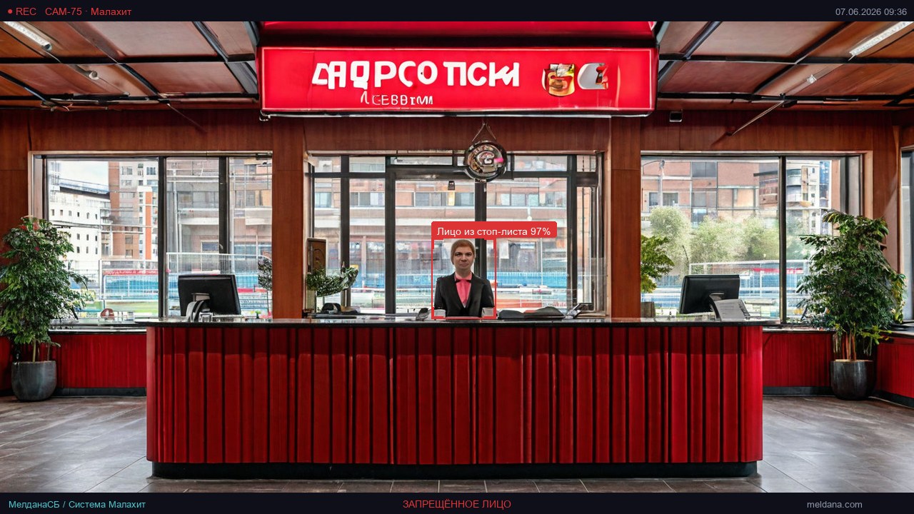 Детекция запрещённых лиц на стадионе в Новокузнецке — от 4 200 ₽/стадион/мес